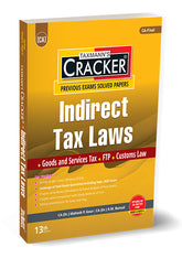 Taxmann Cracker - Indirect Tax Laws Book for CA Final by CA Dr Mahesh Gour, CA Dr KM Bansal